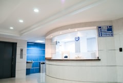 The treatment room being booked
